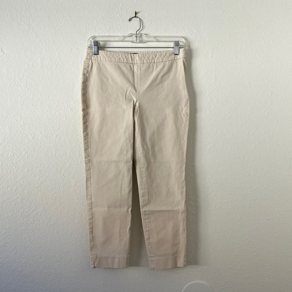 Talbots Khaki Capris, BROKEN ZIPPER